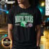 Top North Texas Mean Green 2025 AAC Football Championship Bound T-Shirt featuring vibrant team colors and logo design.