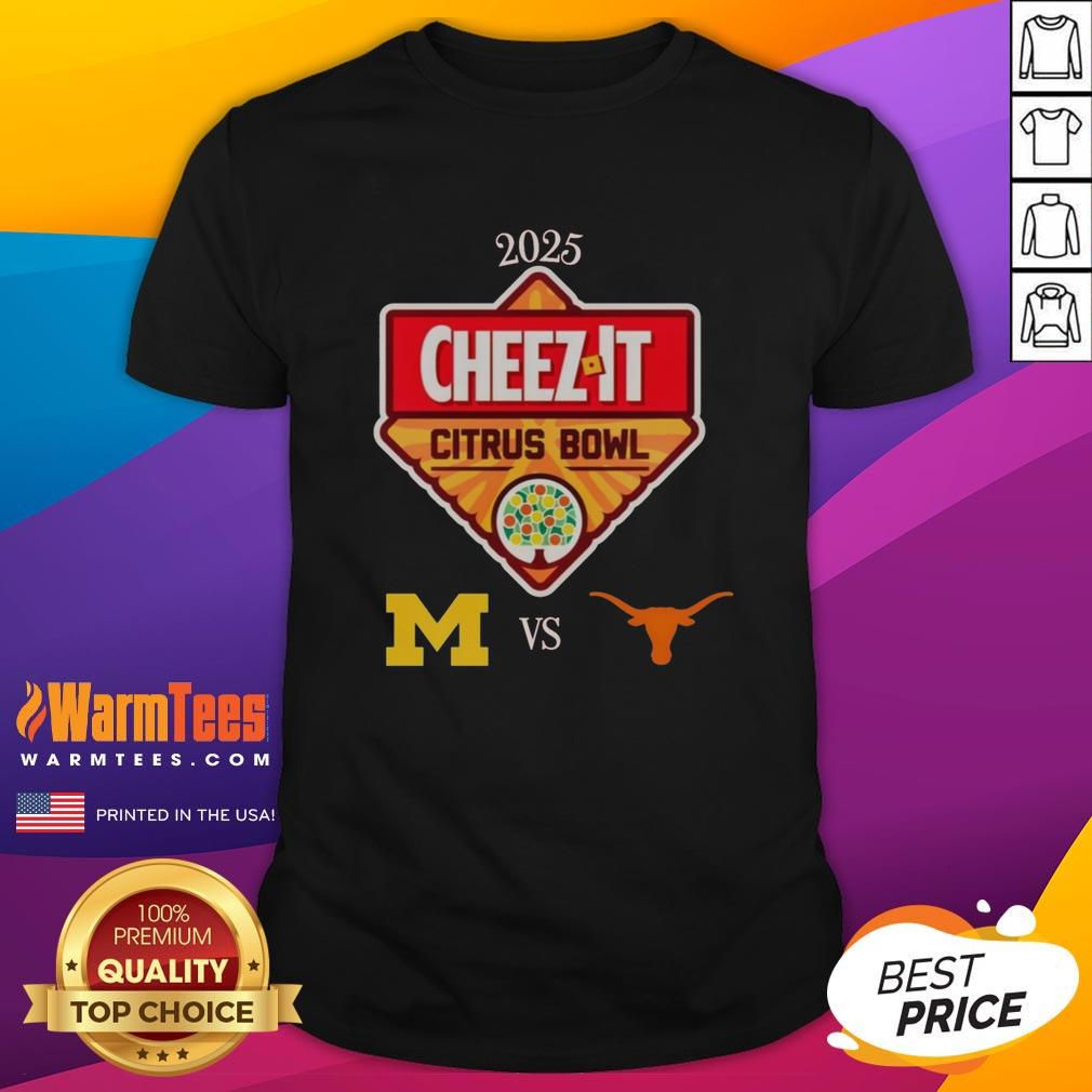 top-official-michigan-wolverines-vs-texas-longhorns-2025-cheez-it-citrus-bowl-at-e2808bcamping-world-stadium-t-shirt-1 2025 Cheez-It Citrus Bowl T-Shirt featuring Michigan Wolverines vs Texas Longhorns at Camping World Stadium