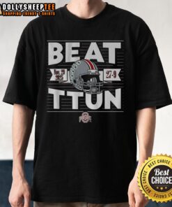 Ohio State Buckeyes Football 'Beat TTUN' T-Shirt for 2025 season, showcasing team spirit and rivalry pride.