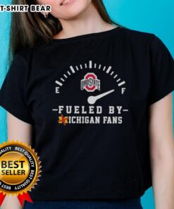 Top Ohio State Buckeyes tee for ladies, designed for fans, celebrating rivalry with Michigan in stylish comfort.