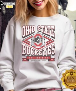 Ohio State Buckeyes heater sweatshirt featuring the iconic logo, perfect for fans and chilly game days.