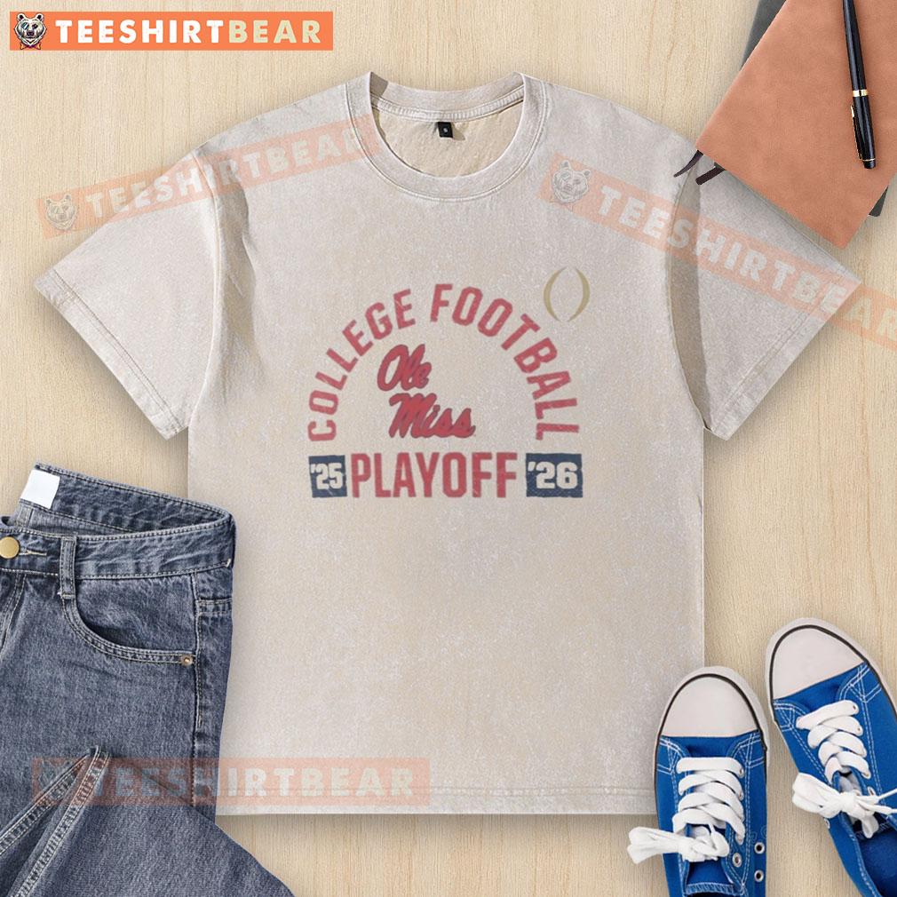 top-ole-miss-rebels-2025-26-college-football-playoff-touchdown-washed-t-shirt Top Ole Miss Rebels 2025-26 College Football Playoff Touchdown Washed T-Shirt in navy blue with team logo design.