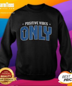 Top Orlando Magic Positive Vibes Only Sweatshirt featuring vibrant team colors and stylish design for fans.