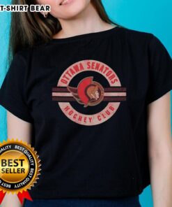 Top Ottawa Senators Surround Ladies Tee featuring team colors and logo, perfect for female fans of the Senators.