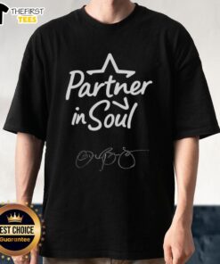 Top Partner In Soul T-Shirt featuring a stylish design perfect for music lovers and trendy fashion enthusiasts.