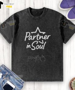 Top Partner in Soul Washed T-Shirt featuring a trendy design, perfect for casual wear and expressing personal style.