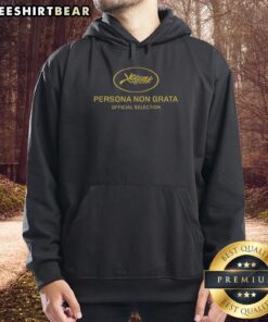 Top Persona Non Grata Official Selection Hoodie in stylish design, perfect for fans of unique fashion and film culture.