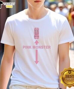 Top Pink Monster Energy T-Shirt featuring a vibrant design, perfect for fans of Monster Energy apparel.