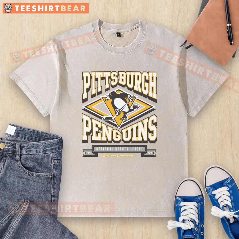 top-pittsburgh-penguins-heater-washed-t-shirt Top Pittsburgh Penguins Heater Washed T-Shirt featuring team logo and vintage design for fans and collectors.