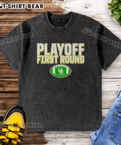 Top Playoff First Round Oregon Ducks 2025 CFP Winner washed t-shirt, featuring bold team graphics and a relaxed fit.