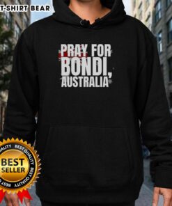 Top Pray for Bondi Australia Flag Hoodie featuring vibrant colors and a stylish design, perfect for beach lovers.