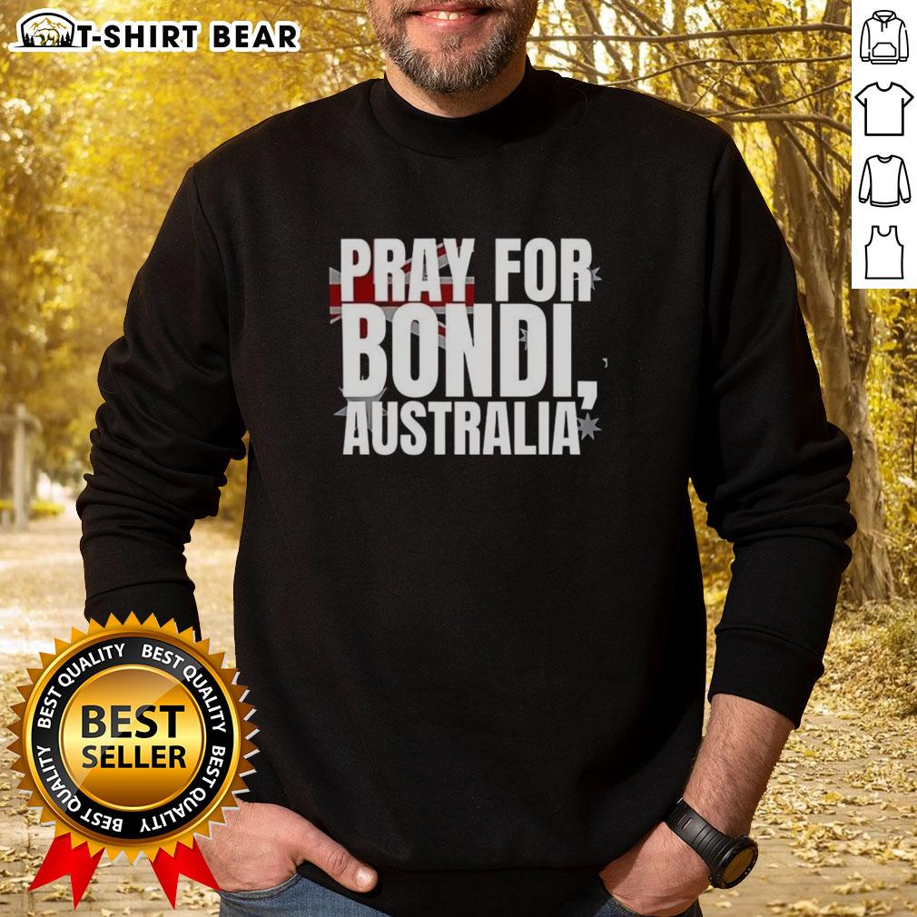 Top Pray For Bondi Australia Flag Sweatshirt Top Pray For Bondi Australia Flag Sweatshirt featuring a vibrant design, perfect for casual wear and beach lovers.