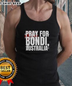 Top Pray For Bondi Australia Flag Tank Top, showcasing vibrant design perfect for beach outings and summer fashion.