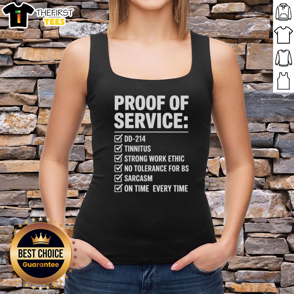 top-proof-of-service-dd-214-tinnitus-tank-top Top Proof of Service DD 214 Tinnitus tank top featuring military design, perfect for veterans and supporters.