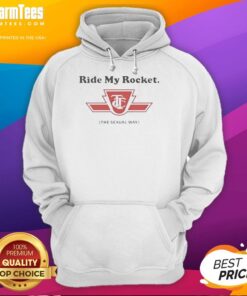 Top Ride My Rocket The Sexual Way logo hoodie featuring vibrant graphics and a stylish design for trendy streetwear.