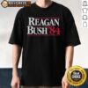 Top Ronald Reagan and Bush 1984 T-Shirt design featuring iconic campaign graphics and patriotic colors.