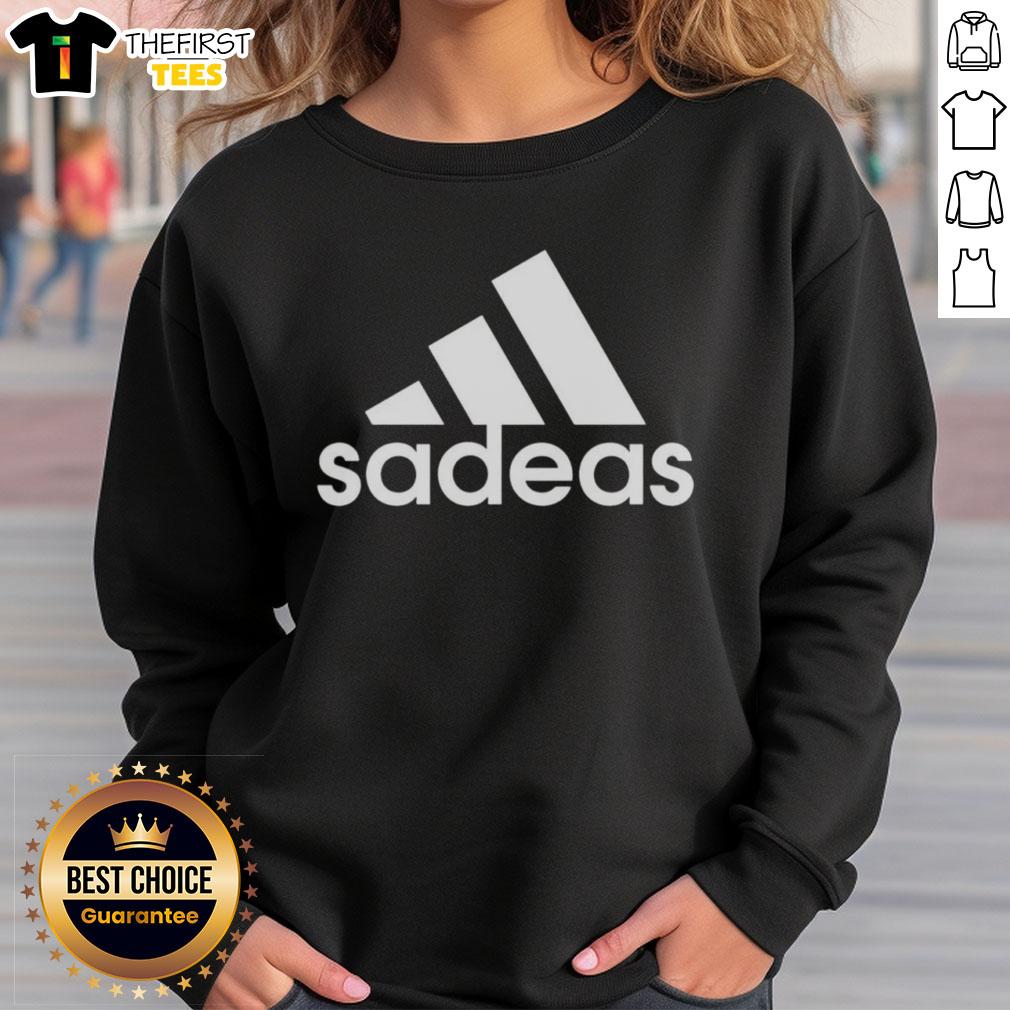 top-sadeas-three-stripes-logo-parody-sweatshirt Top Sadeas Three Stripes Logo Parody Sweatshirt featuring a unique design and stylish fit for casual wear.