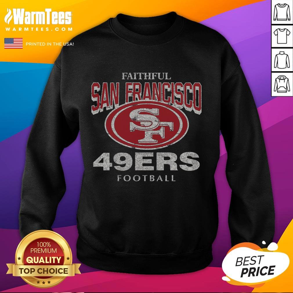 top-san-francisco-49ers-head-on-sweatshirt Alt Text: Top San Francisco 49ers head-on sweatshirt featuring bold team logo and comfortable design for fans.