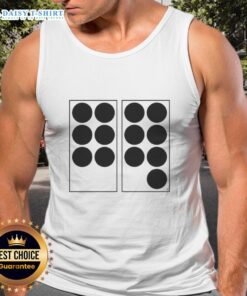 Stylish Top Six Seven Dots Tank Top featuring a unique polka dot design, perfect for casual summer outfits.