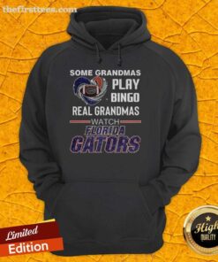 Cozy Florida Gators hoodie featuring grandmas playing bingo, capturing the fun spirit of real grandmas' game night.