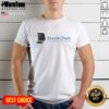 Top Stackchan co-created open-source AI desktop robot T-shirt featuring a unique graphic design and vibrant colors.