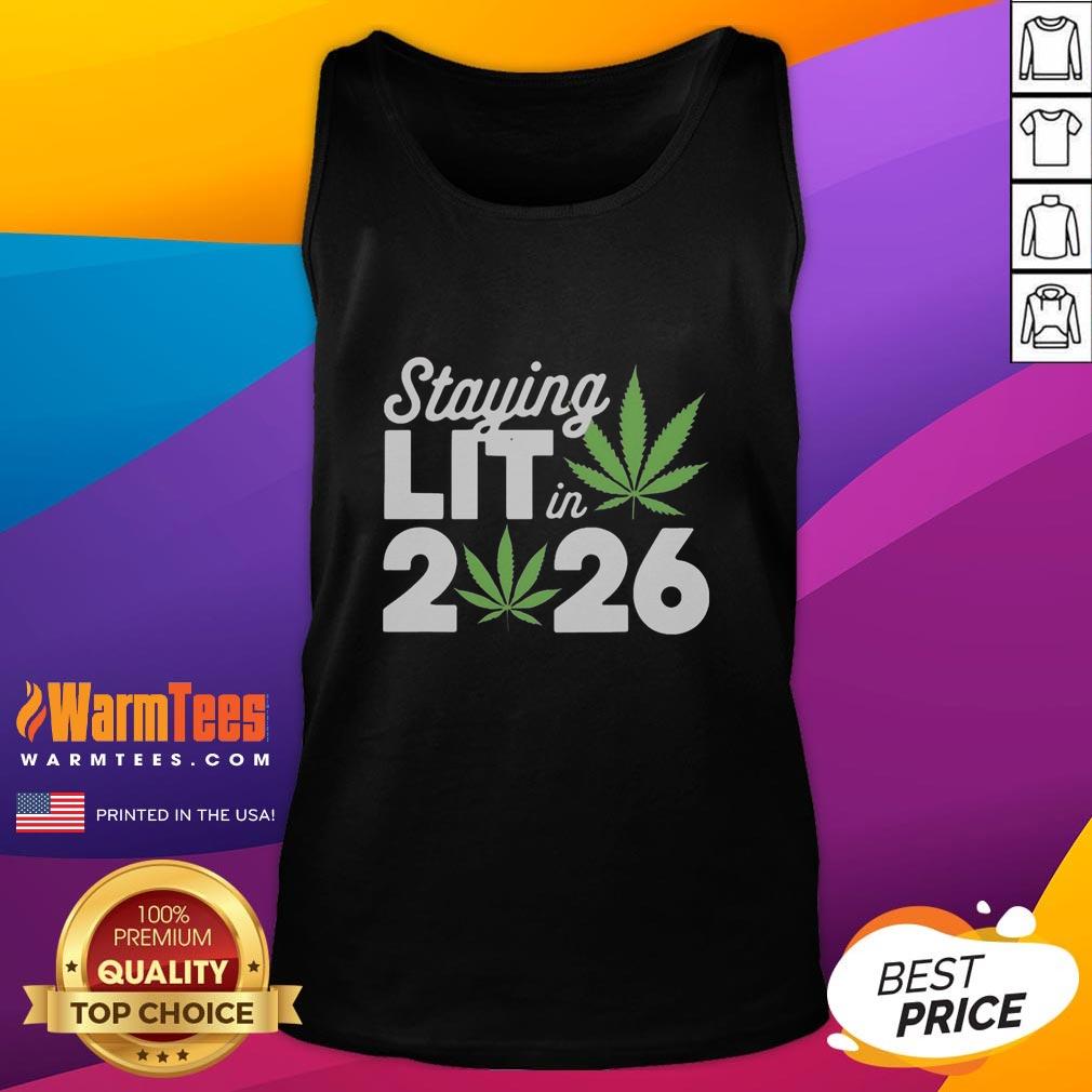 top-staying-lit-in-2026-high-wasted-marijuana-weed-new-years-tank-top Trendy high-waisted tank top for New Year's 2026 featuring 'Staying Lit' marijuana-themed design.