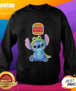 Top-Stitch Cosplay Crocodile X Burger King sweatshirt featuring vibrant designs and comfortable fit for fans.
