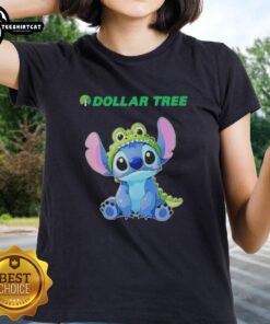 Top Stitch Cosplay Crocodile X Dollar Tree Ladies Tee featuring vibrant colors and unique design for cosplay enthusiasts.