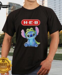 Top Stitch Cosplay Crocodile X H-E-B T-Shirt featuring vibrant graphics and a stylish design for cosplay enthusiasts.