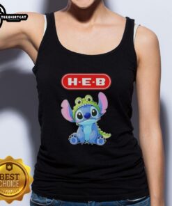 Top Stitch Cosplay Crocodile X H.E.B. tank top featuring vibrant colors and unique design for cosplay enthusiasts.