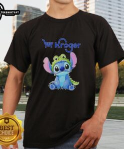 Top Stitch Cosplay Crocodile X Kroger T-Shirt featuring vibrant graphics and comfortable fabric for cosplay enthusiasts.