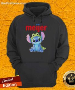 Alt Text: Top Stitch Cosplay Crocodile X Meijer Hoodie featuring vibrant colors and unique design for cosplay enthusiasts.