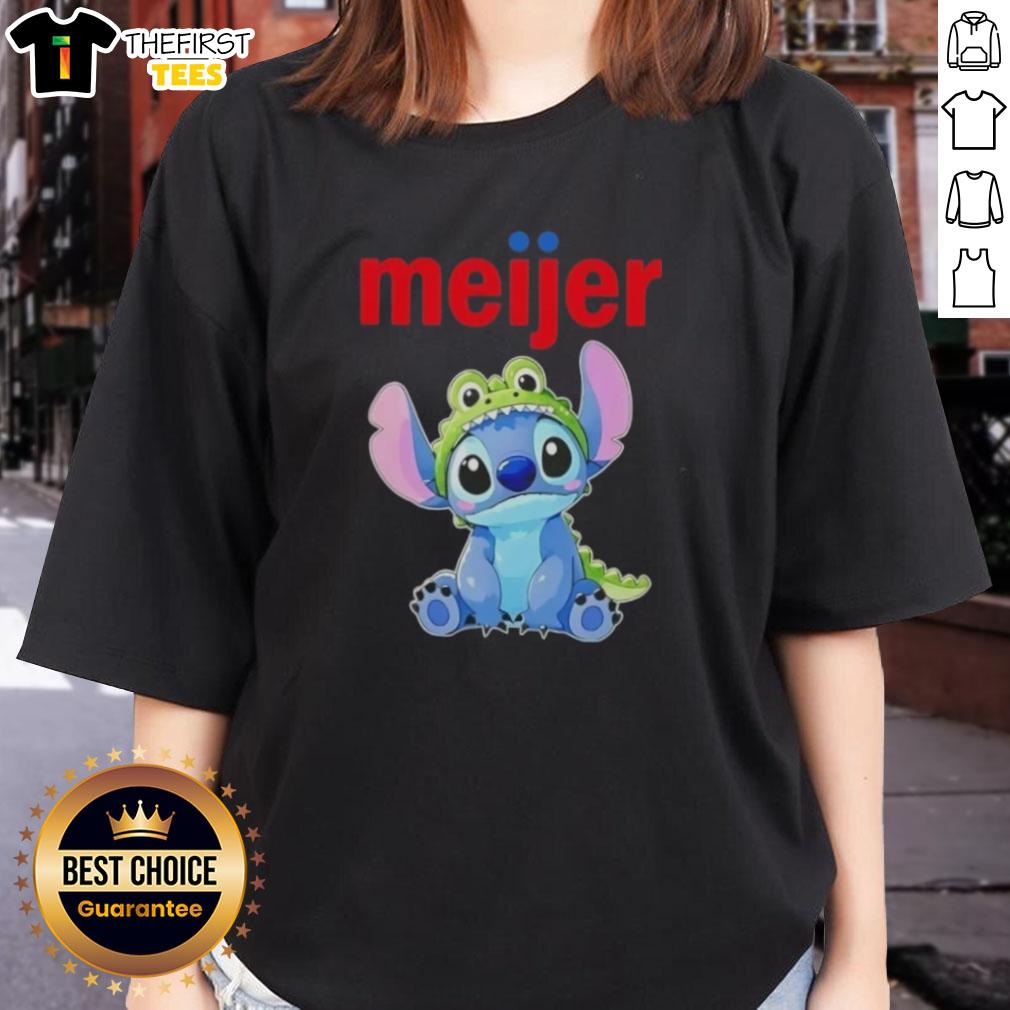 top-stitch-cosplay-crocodile-x-meijer-ladies-tee Alt Text: Top-Stitch Crocodile X Meijer Ladies Tee featuring a vibrant design perfect for cosplay enthusiasts.