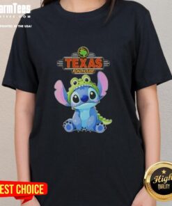 Top Stitch Cosplay Crocodile X Texas Roadhouse Ladies Tee featuring vibrant design and stylish fit for fans.