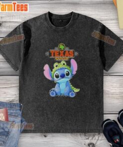 Top Stitch Cosplay Crocodile X Texas Roadhouse washed t-shirt featuring vibrant graphics and comfortable fit.