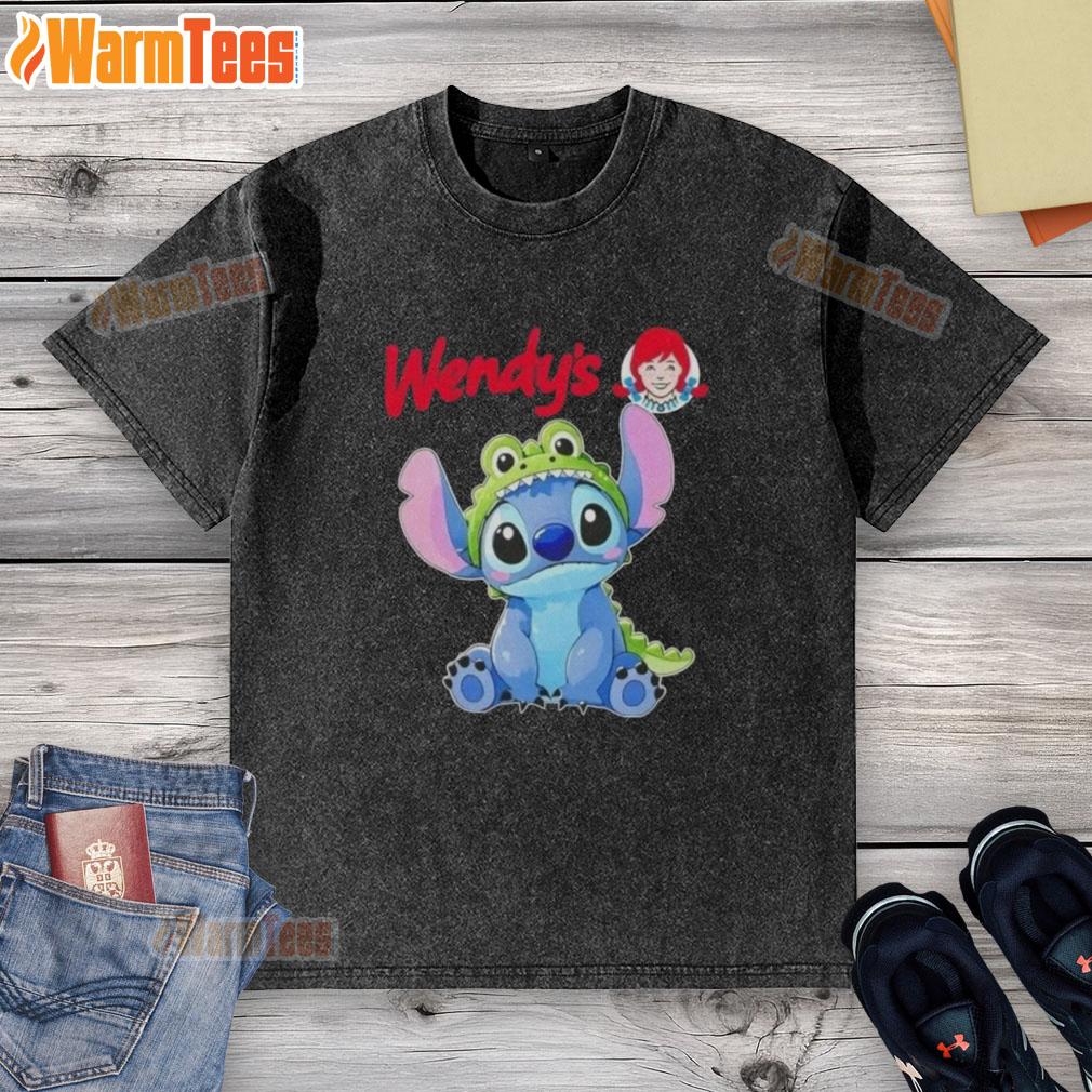 top-stitch-cosplay-crocodile-x-wendys-washed-t-shirt Top Stitch Cosplay Crocodile X Wendy's washed t-shirt featuring vibrant colors and unique design for cosplay enthusiasts.
