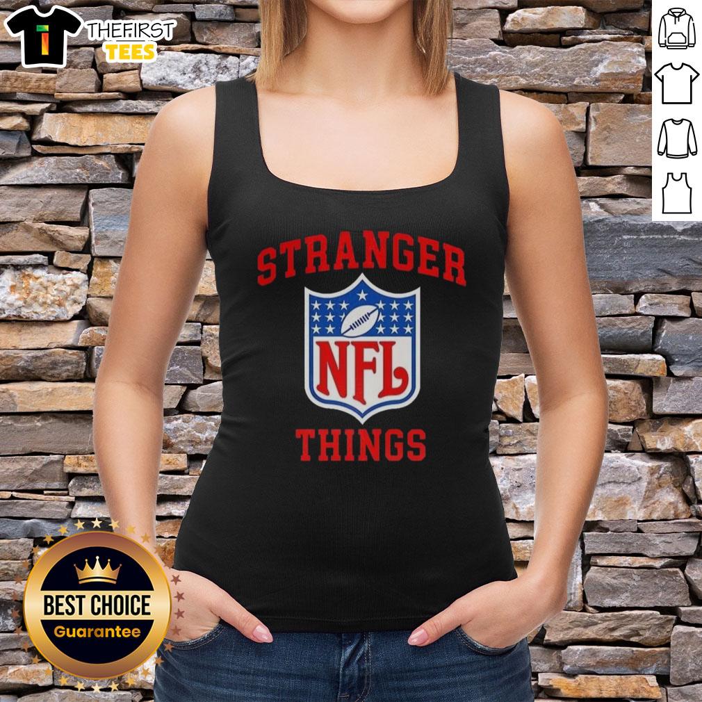 top-stranger-things-x-nfl-logo-tank-top Top Stranger Things X NFL logo tank top featuring a unique design for fans of the series and football enthusiasts.
