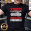 Top Stress Is Caused By Not Running Enough T-Shirt design featuring a motivational running quote and vibrant graphics.