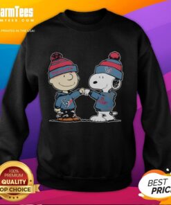 Top Texans Houston outfit featuring a Charlie Brown and Snoopy Peanuts sweatshirt, perfect for fans and casual wear.