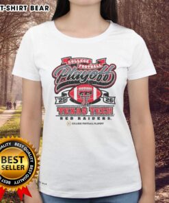 Top Texas Tech Red Raiders College Football Playoff 2025-2026 ladies tee showcasing team pride and style.