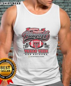 Top Texas Tech Red Raiders College Football Playoff 2025-2026 tank top showcasing bold team colors and logo.