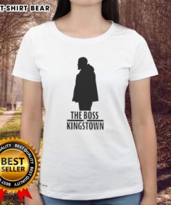 Top The Boss of Kingstown Ladies Tee featuring stylish design and comfortable fit for fans of the series.