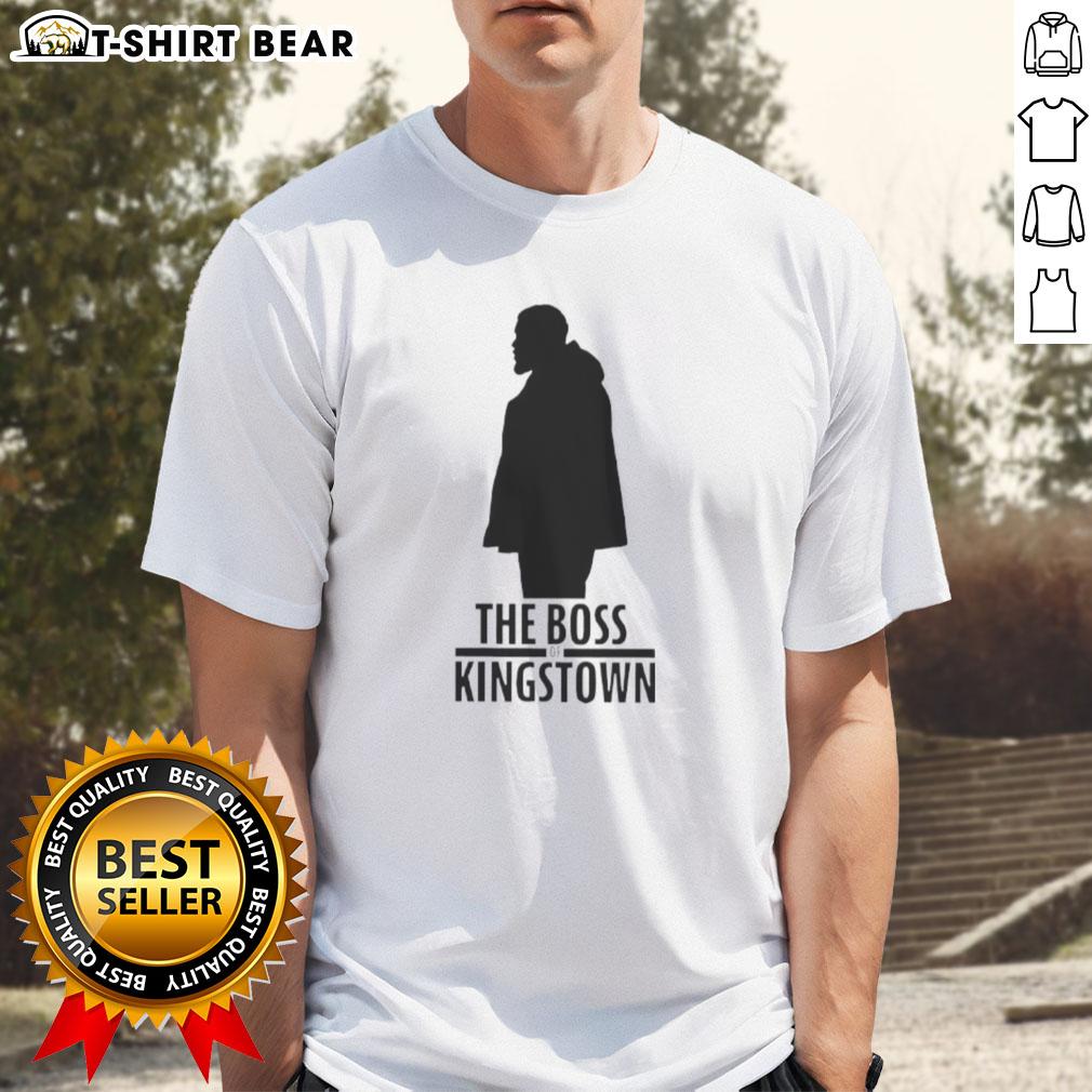 Top The Boss Of Kingstown T Shirt Top The Boss Of Kingstown T-Shirt featuring bold graphics and a stylish design, perfect for fans of the show.