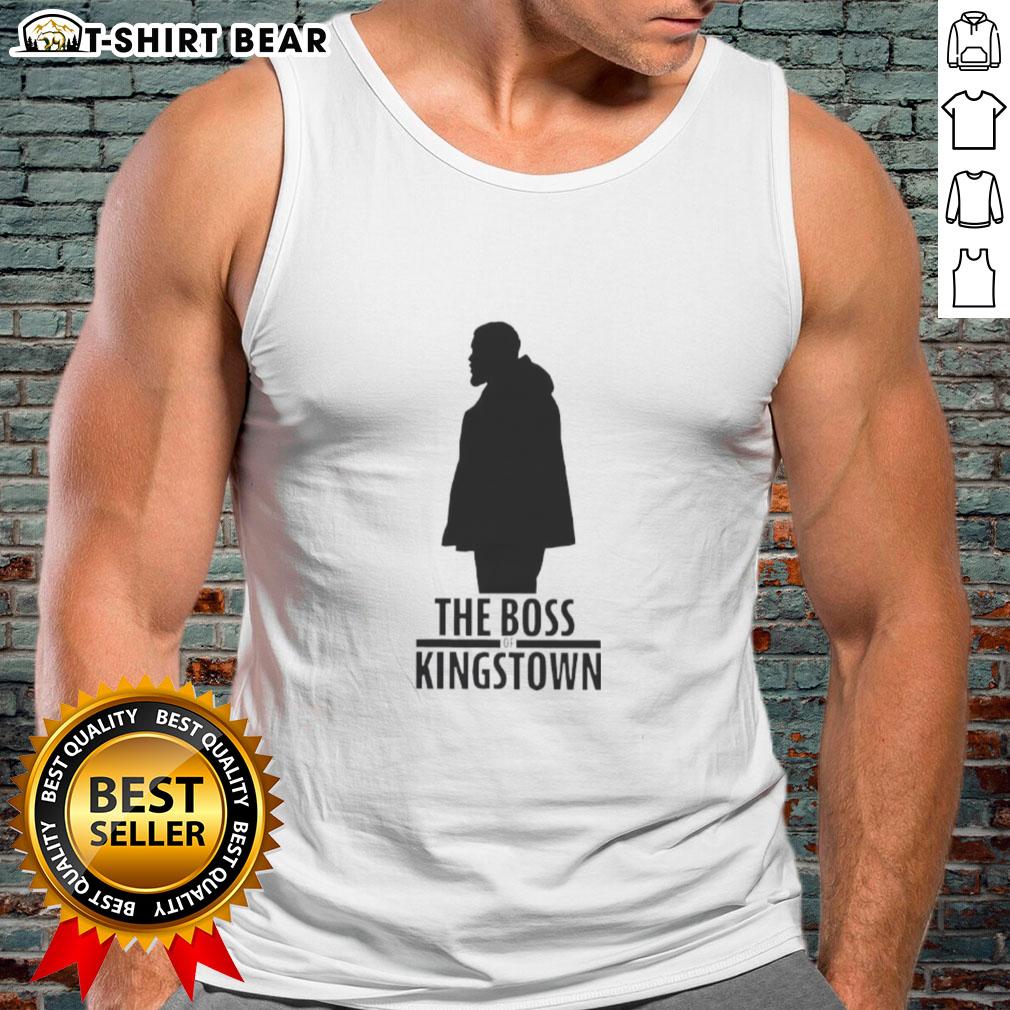 Top The Boss Of Kingstown Tank Top Top The Boss of Kingstown tank top featuring bold graphics and a stylish design, perfect for fans of the series.