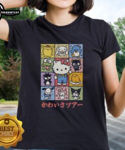 Top-The-Cuteness-Tour Ladies Tee featuring a stylish and cute design perfect for casual outings and everyday wear.