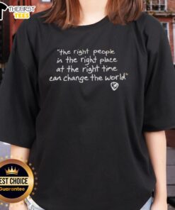 Top the Right People Ladies Tee featuring stylish design, perfect for making a statement at any event.