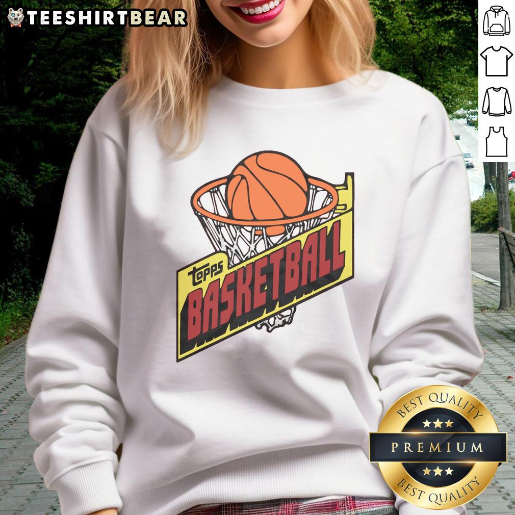 top-topps-basketball-1981-sweatshirt 1981 Top Topps Basketball sweatshirt featuring vintage design, perfect for sports enthusiasts and collectors.