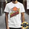 Alt Text: Vintage Top Topps Basketball 1981 T-Shirt featuring classic design and retro colors, perfect for sports enthusiasts.