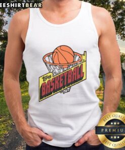 Alt Text: Vintage 1981 Top-Topps Basketball tank top featuring a bold design, perfect for basketball fans and collectors.