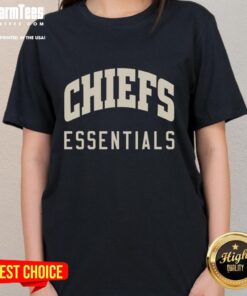 Stylish ladies' tee featuring Travis Kelce and Kansas City Chiefs logo, perfect for game day and casual wear.